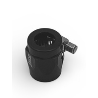 Hex Hose Finisher 17mm ID     Black 11/16" ID Clamp