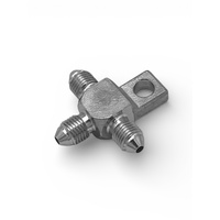 -3 Male Flare Tee with Mount Tab