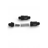 -10 AN Billet fuel Filter fitting - Black