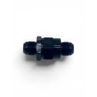 -08 AN Billet Check Valve Inline fitting - Black