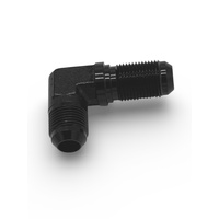 90 Deg Bulkhead -6AN          Black Bulkhead Nut Seperate