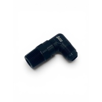 90° NPT Swivel to Male AN Flare Adapter 1/2" to -8AN