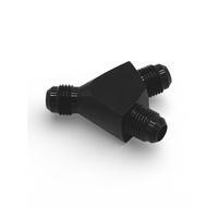 Male Flare 'Y' -8AN Black All Sides Male AN