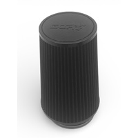 101mm (4") Flat Top Tapered Filter 117T x 153B x 229H Black