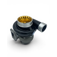 Turbo Charger GT3582R Ceramic Ball Bearing, Billet Wheel, Water Cooled, T3 Inlet, 3" V Band Outlet, 4" Air Inlet and 2.5" Outlet