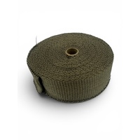 Exhaust Insulation Wrap - Titanium - 2" Wide x 50 Foot Roll
