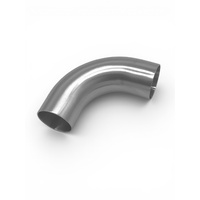 304SS Mandrel Bend 90 Deg 101mm (4.00")  O.D 1.5D CLR 40-60mm Leg