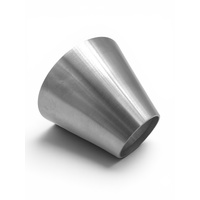304SS Concentric Cone Reducer 51mm (2.0") to 101mm (4.0") x 79mm Long